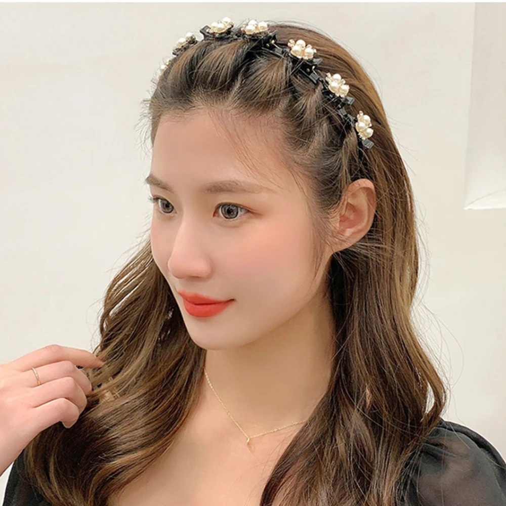 Unisex Alice Hairband Headband Men Women Sports Hair Band Hoop Metal Hoop Double Bangs Hairstyle Hairpin Hair Accessories