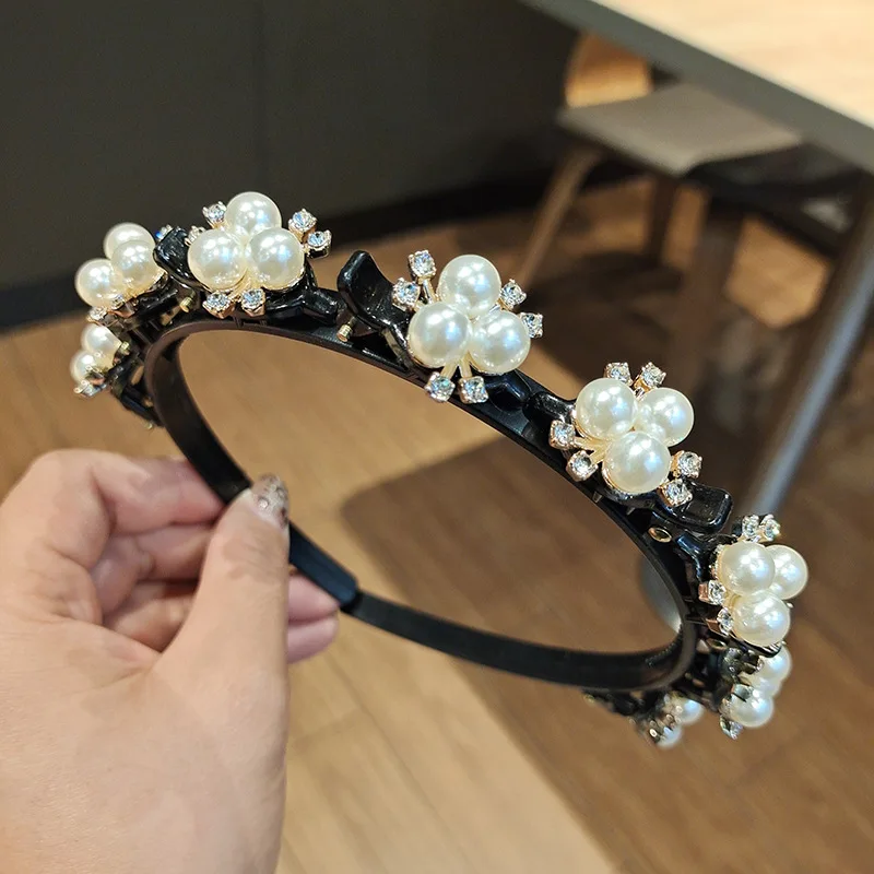 Unisex Alice Hairband Headband Men Women Sports Hair Band Hoop Metal Hoop Double Bangs Hairstyle Hairpin Hair Accessories