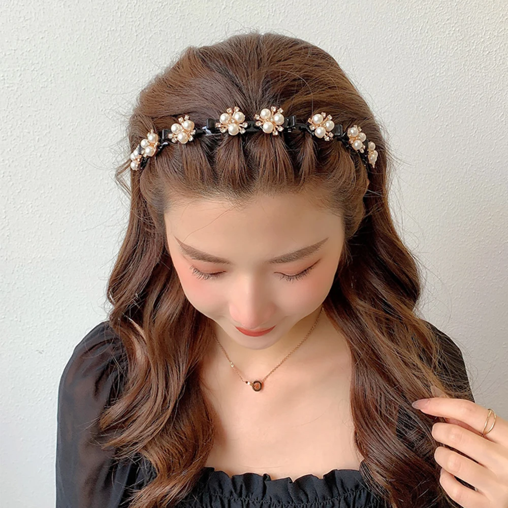 Unisex Alice Hairband Headband Men Women Sports Hair Band Hoop Metal Hoop Double Bangs Hairstyle Hairpin Hair Accessories
