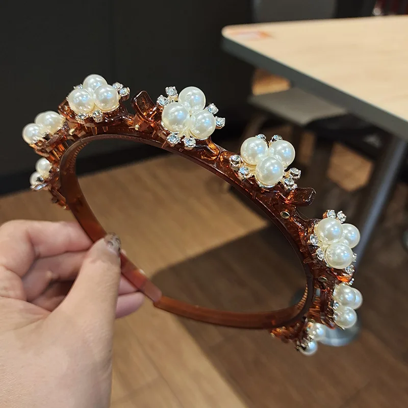 Unisex Alice Hairband Headband Men Women Sports Hair Band Hoop Metal Hoop Double Bangs Hairstyle Hairpin Hair Accessories