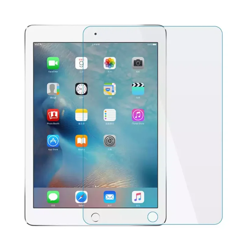 For iPad Air 2 9.7 Inch 2014 A1566 A1567 Tempered Glass Screen Protector Air1 A1474 A1475 A1476 2013 9.7" Tablet Protective Film