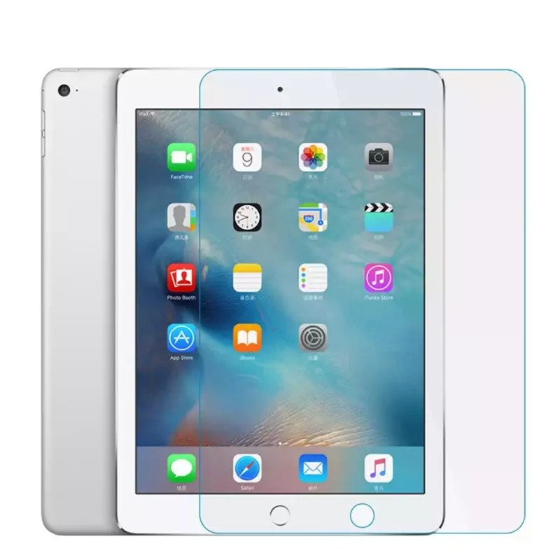 For iPad Air 2 9.7 Inch 2014 A1566 A1567 Tempered Glass Screen Protector Air1 A1474 A1475 A1476 2013 9.7" Tablet Protective Film