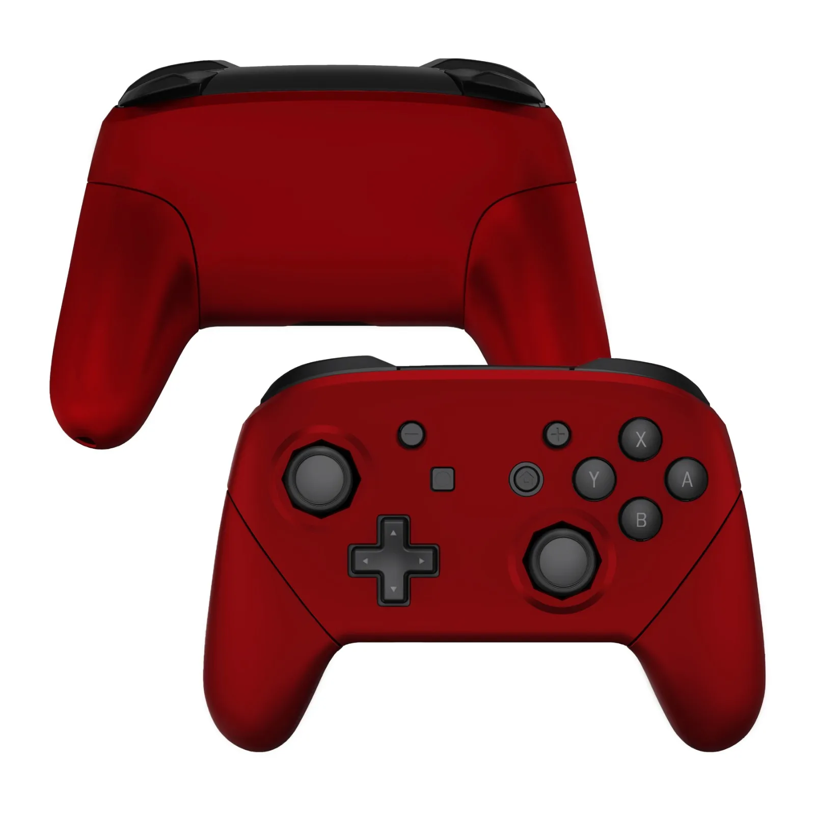 eXtremeRate Octagonal Gated Sticks Design DIY Grip Housing Shell, Replacement Faceplate Backplate for NS Switch Pro Controller
