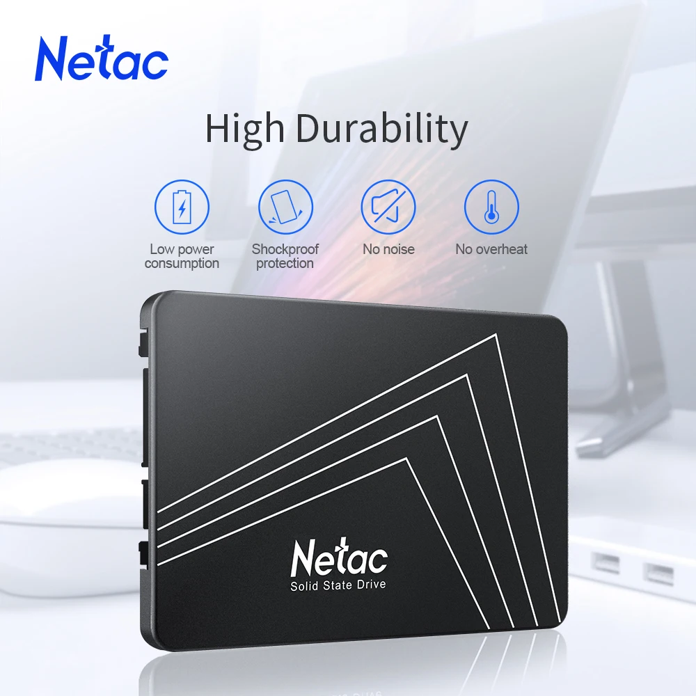 Netac SSD 240 GB 2.5 HDD SSD SATAIII SSD 1TB 256GB 480GB 512GB 960GB 2TB Hard Drive Internal Solid State Disk For PC