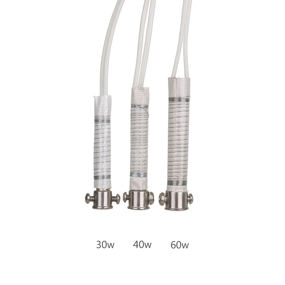 Durable 220V Soldering Iron Core Heating Element Replacement Welding Tool External Heat Soldering Metalworking Tool 30W 40W 60W