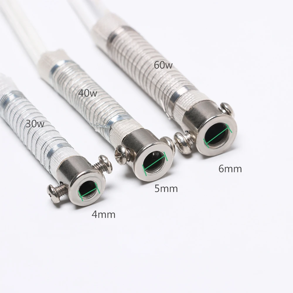Durable 220V Soldering Iron Core Heating Element Replacement Welding Tool External Heat Soldering Metalworking Tool 30W 40W 60W