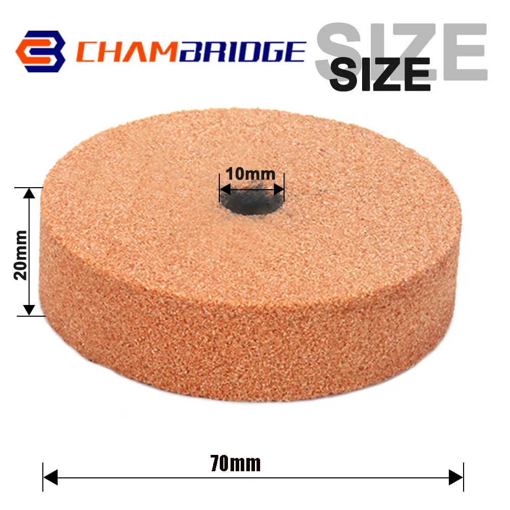 75mm 3inch Grinding Wheel Polishing Pad Abrasive Disc Grinding Stone For Metal Ceramic Bench Grinder Rotary Dremel Tool