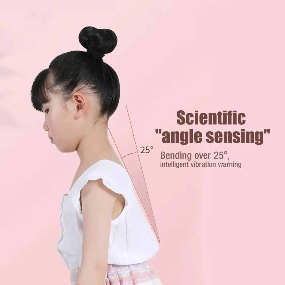Intelligent Posture Corrector Portable Posture Correction Device Anti-Humpback Protect Eyesight for Adult and Children