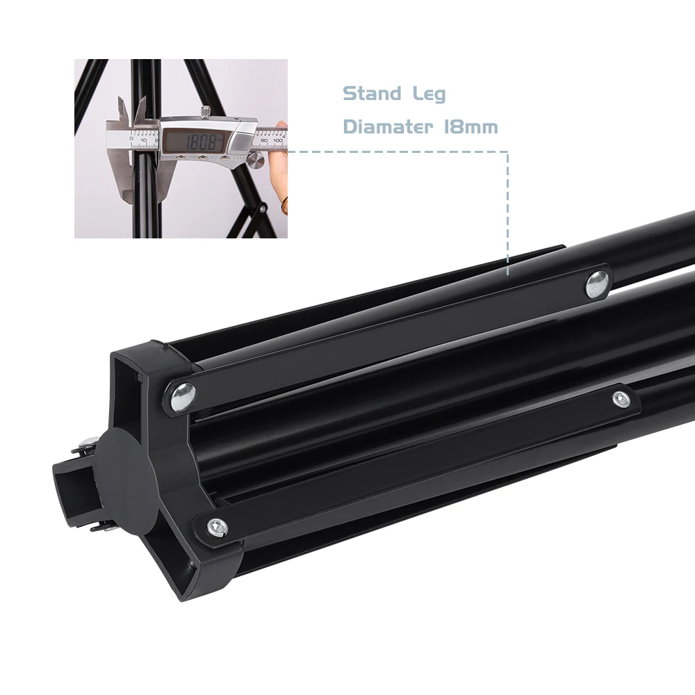 SH 150/170/200CM Selfie Light Tripod 1/4 Screw Head Photography Portable Stand Trepied Smartphone For Mini Photo Studio