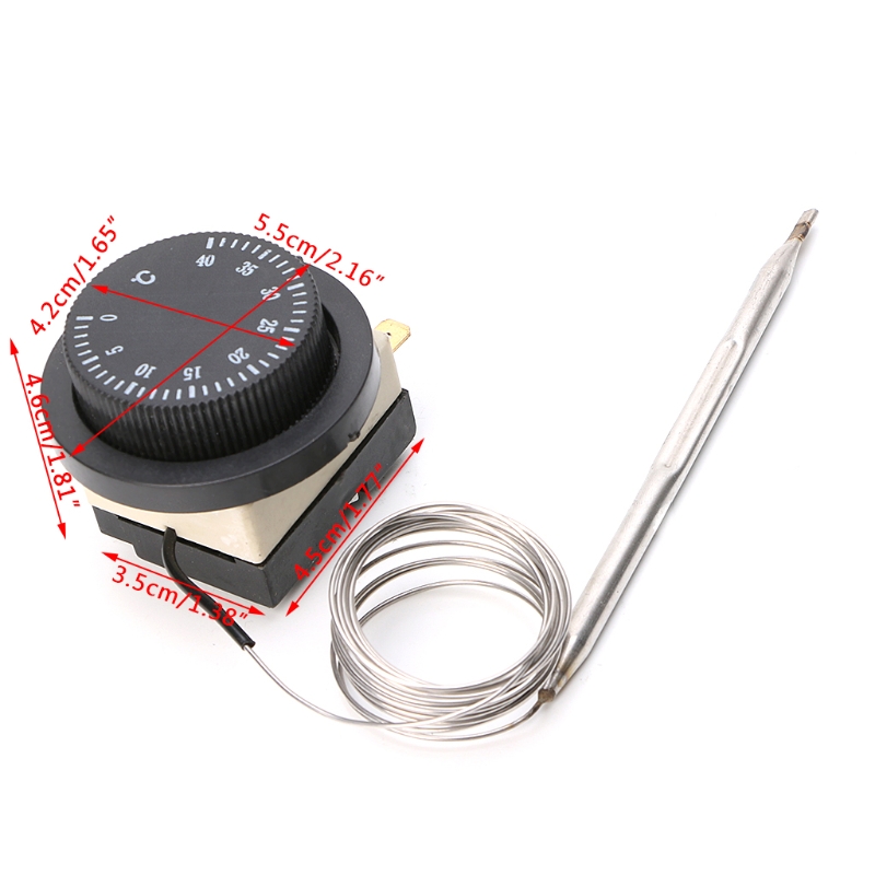 M4YC 0-40℃ Temperature Control Switch Capillary Thermostat Automatic Sensored  Switch