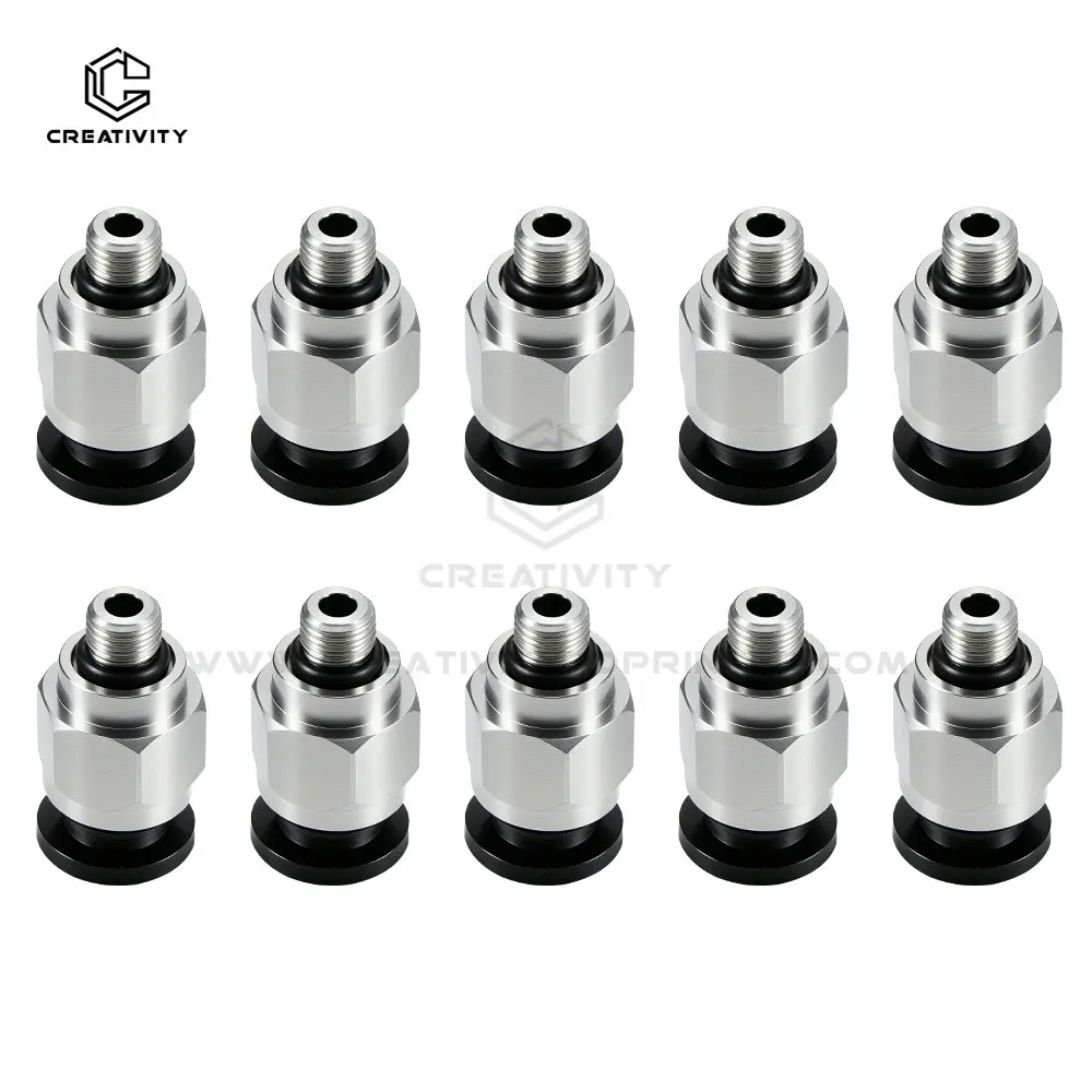 PC4-M6 PC4-M5 PC4-01 PC6-01 KJH04-M6 Pneumatic Connectors For PTFE Tube Coupler J-Head Fittings Ender 3 CR10 3D Printer