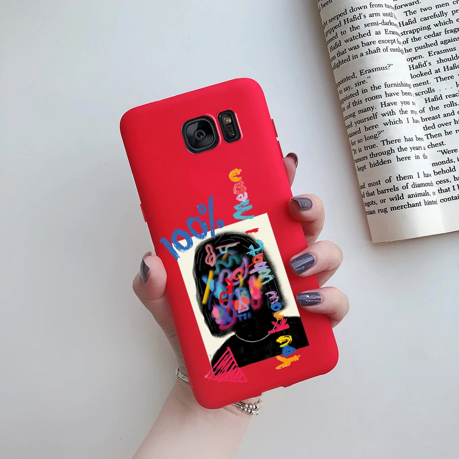 Phone Case For Samsung Galaxy S6 Edge Case Beautiful Pattern Soft Silicone Back Cover For Galaxy S6 Edge Samsung S6 S 6 6S Case