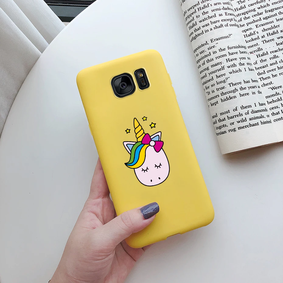 Phone Case For Samsung Galaxy S6 Edge Case Beautiful Pattern Soft Silicone Back Cover For Galaxy S6 Edge Samsung S6 S 6 6S Case
