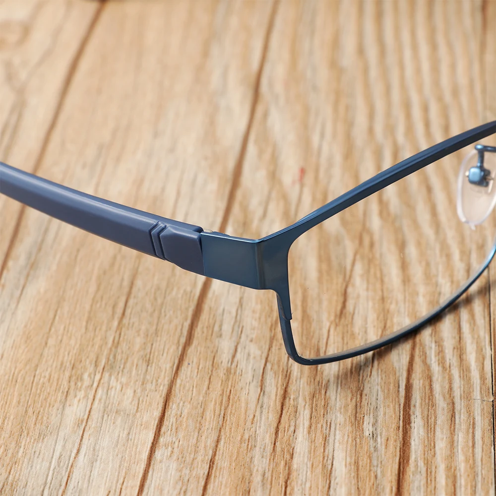 Fashion Hot Sale Men's Business Reading Glasses Titanium alloy Frame Male Hyperopia Presbyopia Prescription Vision Care Glasses