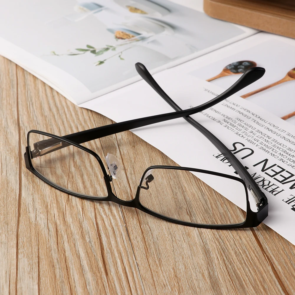 Fashion Hot Sale Men's Business Reading Glasses Titanium alloy Frame Male Hyperopia Presbyopia Prescription Vision Care Glasses