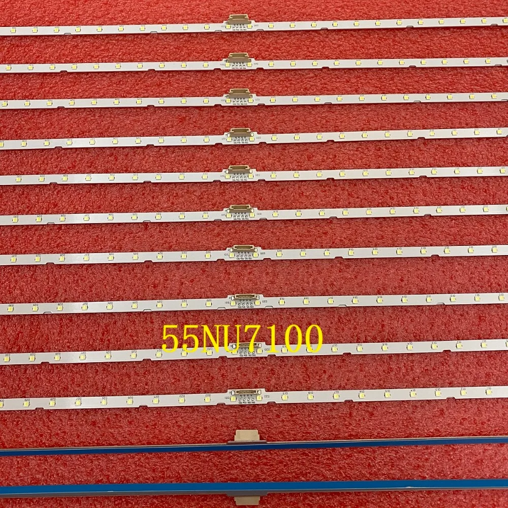 LED Strip For TV UE55NU7025 UE55NU7026 UE55N5500 UE55NU7175 UE55NU7120 UE55NU7179 UE55NU7099 UE55NU7379 UN55NU7090