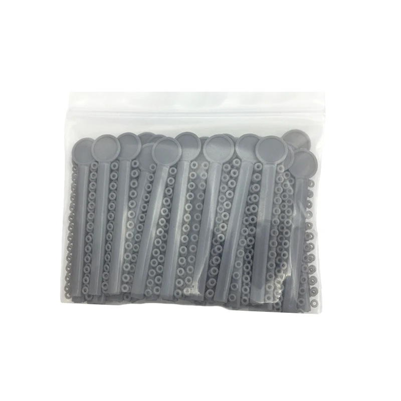 40Pcs/Bag Dental Orthodontic Elastic Ligature Ties Bands for Brackets Braces Ortho Treatment 40 Colors Optional