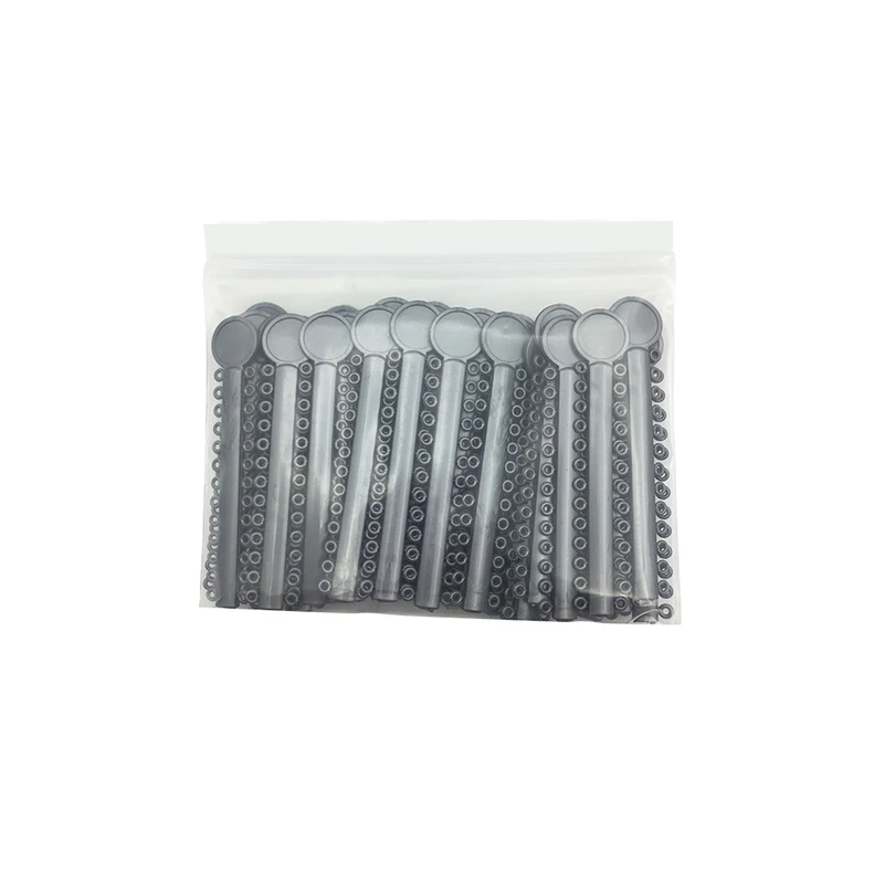 40Pcs/Bag Dental Orthodontic Elastic Ligature Ties Bands for Brackets Braces Ortho Treatment 40 Colors Optional
