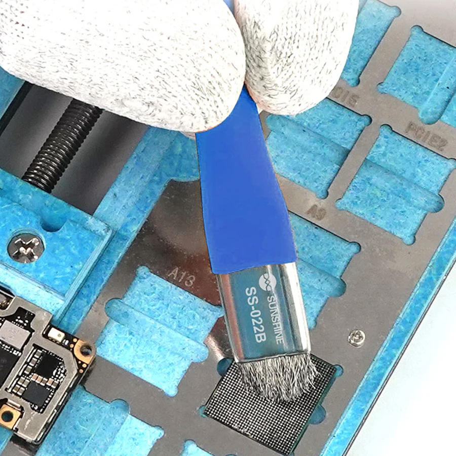 Anti-Static Motherboard PCB Cleaning Brush SUNSHINE SS-022B Safe Brush for Mobile Phone Repair Tools Kit Ferramentas Grade