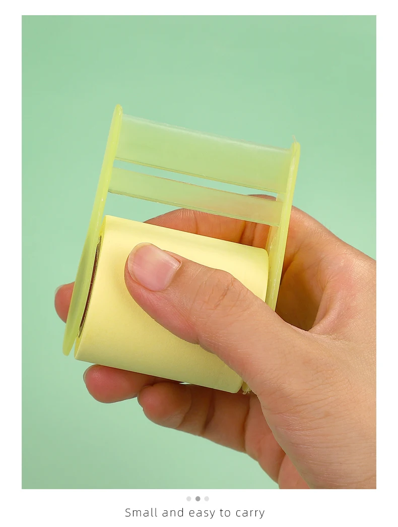 1 Pc Creative Roller Sticky Notes Japanese Style Can Be Cut Journal Memo Sticker DIY Scrapbook Decoration Supplies Stationery