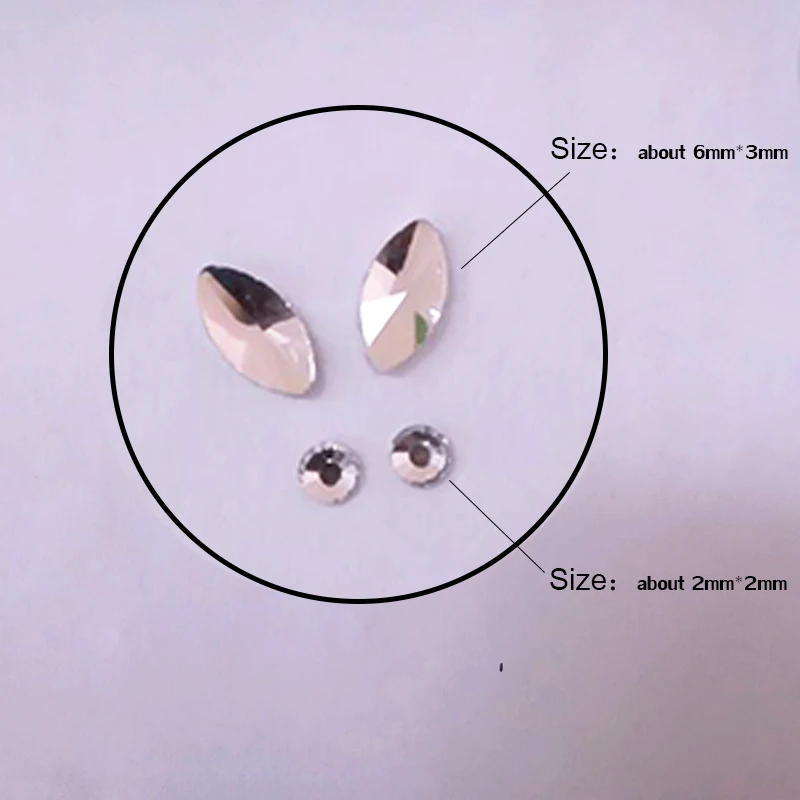 3/4/50pcs Dental Diamond Crystal Teeth Whitening Studs Acrylic Tooth Ornaments Tooth Gems Jewelry Tooth Decoration Material