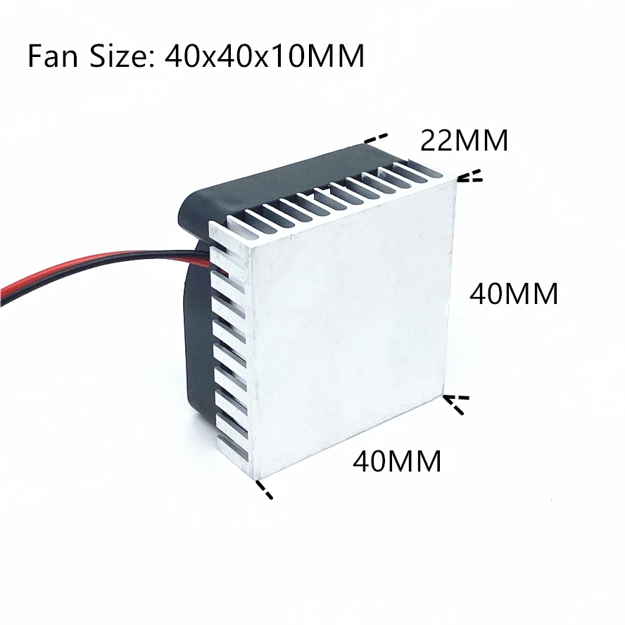 New DC 5V 12V 24V 0.1A 4010 4CM 40mm 40x40x10mm BGA LED Fan Graphics Card Fan with Heat sink Cooler Cooling Fan 2pin