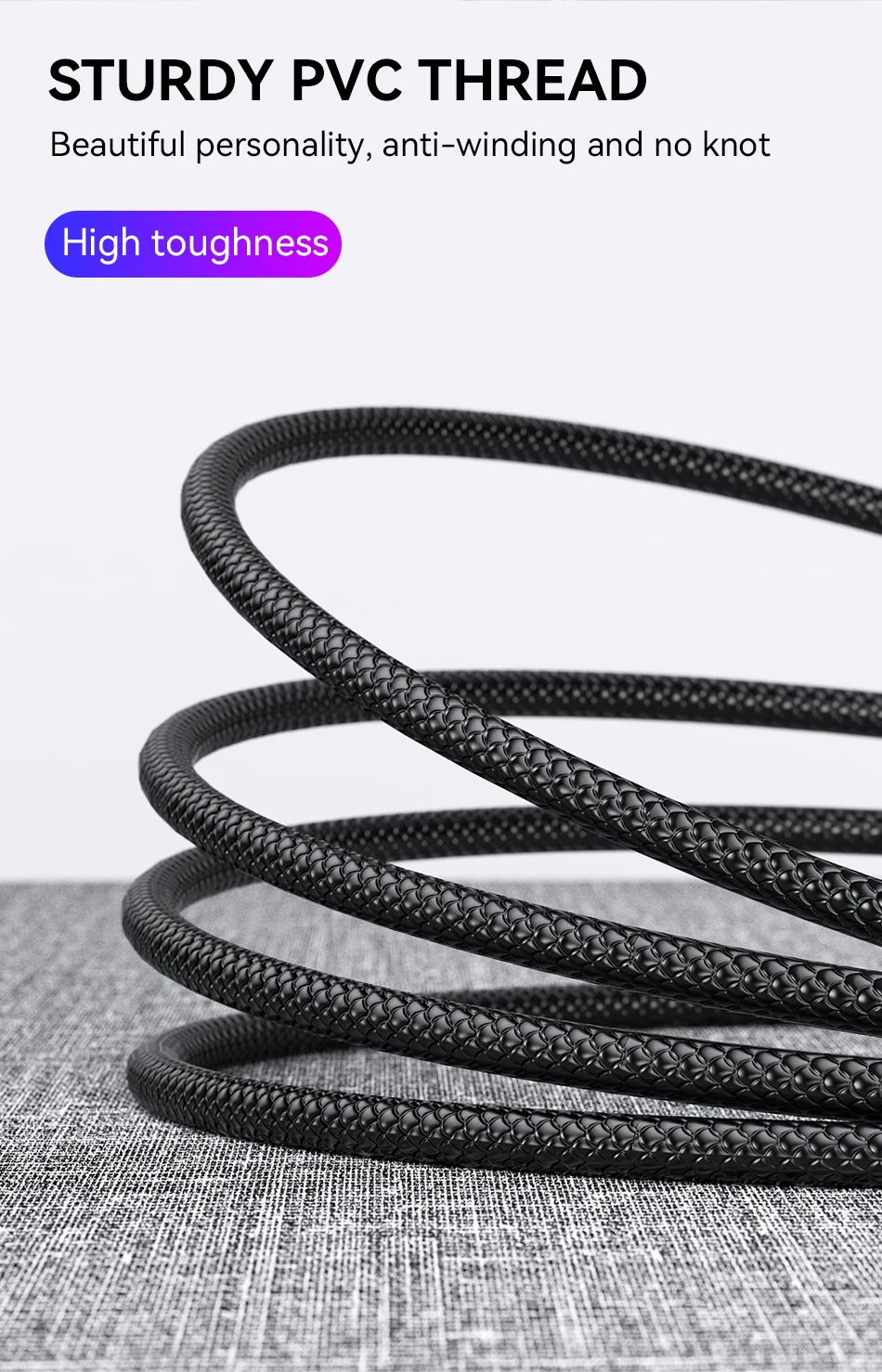 Lovebay Magnetic Cable Type C Cable 2.4A USB 540 Rotate Micro Fast Charger 0.5M /1M/2M Charging Cable For Samsung Xiaomi