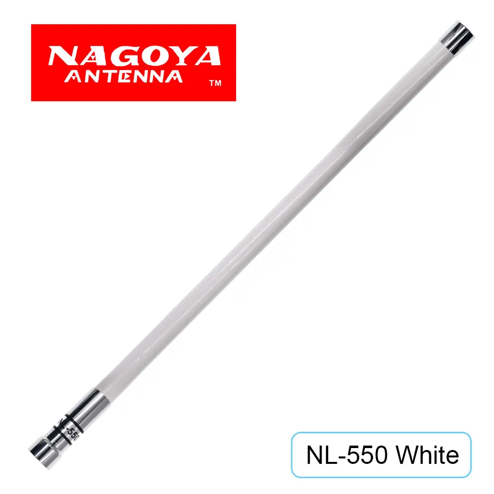 NAGOYA NL-550 Fiberglass Antenna VHF UHF Dual Band 200W 3.0dBi High Gain Mobile Antenna for Car Two Way Radio
