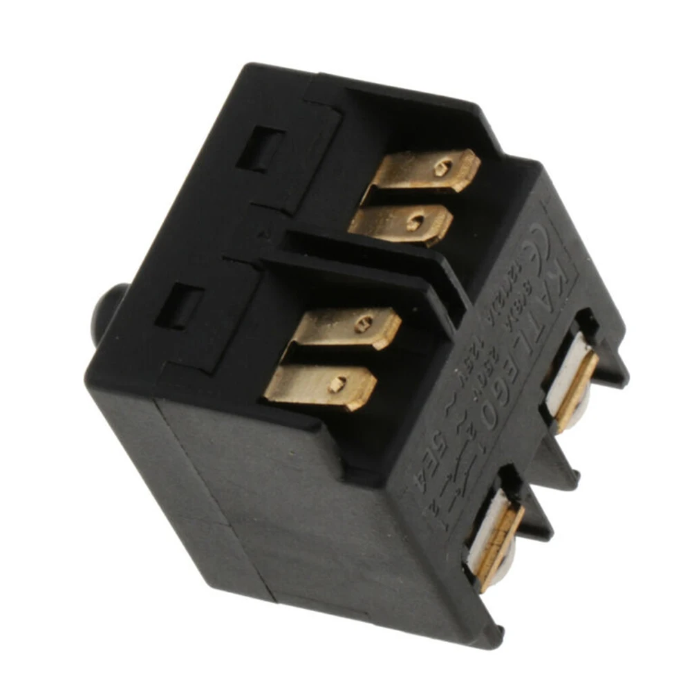 2pcs Angle Grinder Switch 0.98inch Replacement Push Button Switch For Grinder 100mm 4inch Polisher Accessories Power Tools Parts