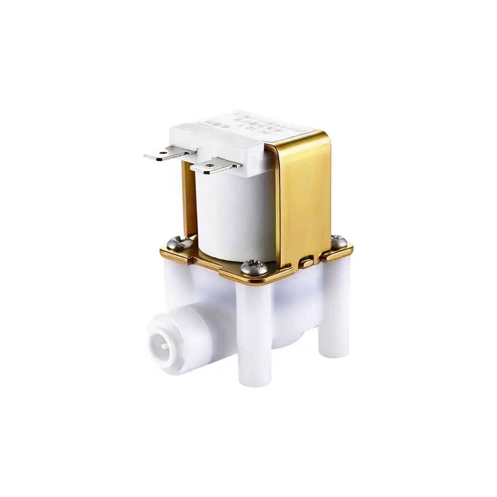 Normally closed Electric Solenoid Valve Magnetic DC 12V Water Inlet Flow Switch 1/4 " 12V 24V Magnetic Controller Dispenser