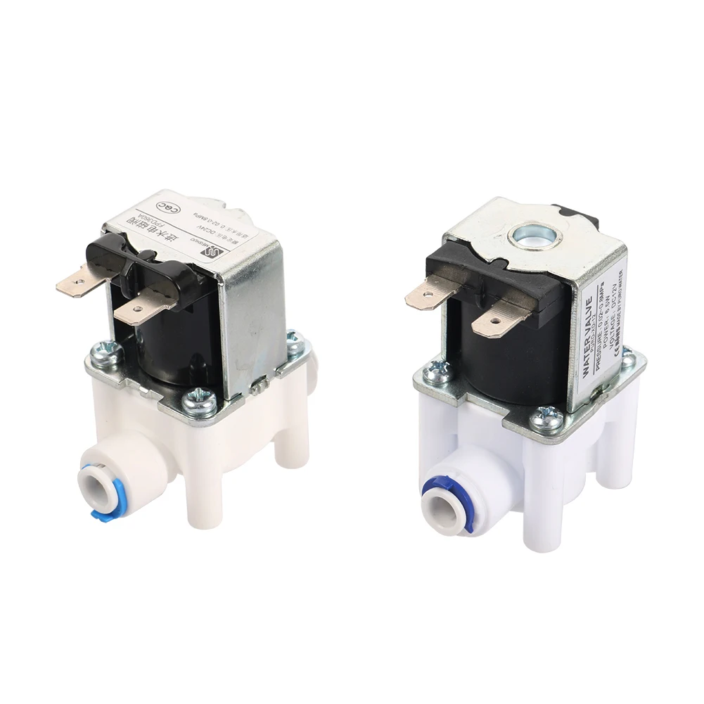 Normally closed Electric Solenoid Valve Magnetic DC 12V Water Inlet Flow Switch 1/4 " 12V 24V Magnetic Controller Dispenser