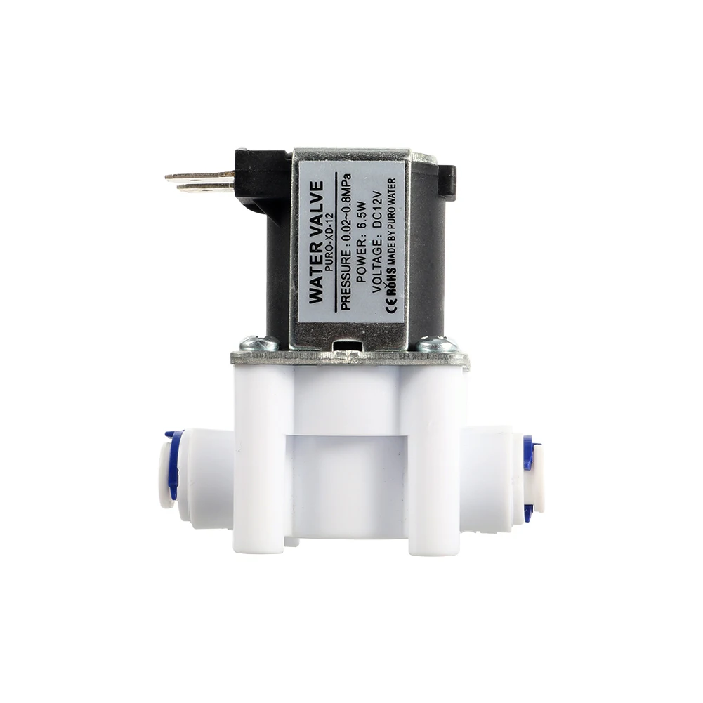Normally closed Electric Solenoid Valve Magnetic DC 12V Water Inlet Flow Switch 1/4 " 12V 24V Magnetic Controller Dispenser