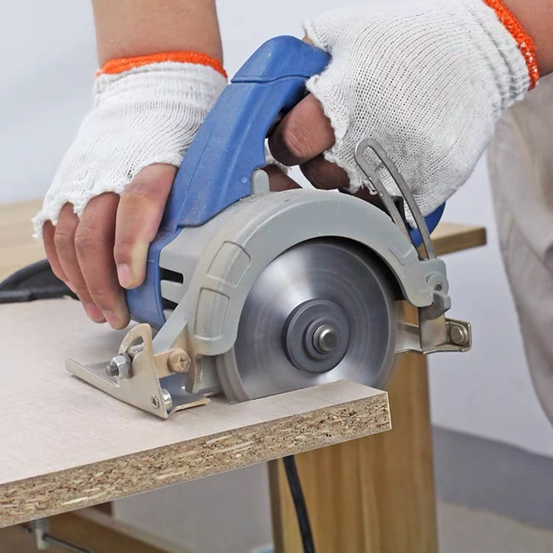 4-9inch Alloy Woodworking Double Side Saw Blade Circular Cutting Disc Rotating Drilling Tool For Wood Plastic Aluminum And Steel