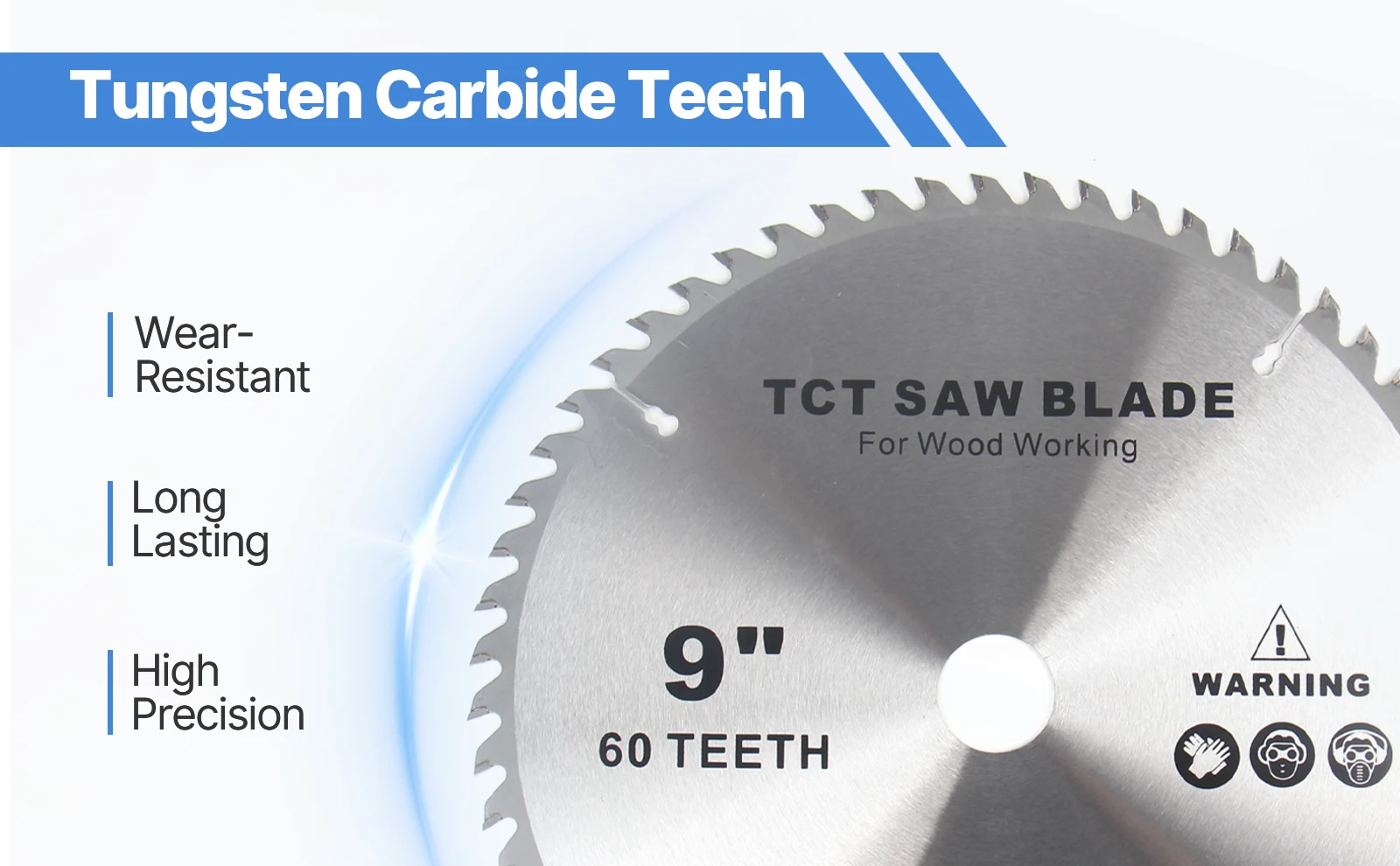 4-9inch Alloy Woodworking Double Side Saw Blade Circular Cutting Disc Rotating Drilling Tool For Wood Plastic Aluminum And Steel