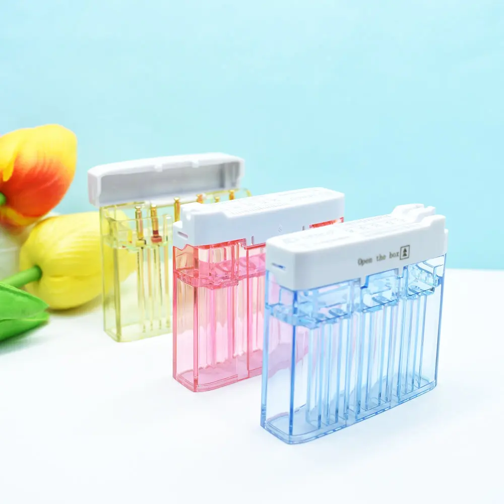 Dental Endo Files Sterilization Box Multi Function Box Autoclavable Measurement Dental File Organizer for Dentistry Oral Hygiene