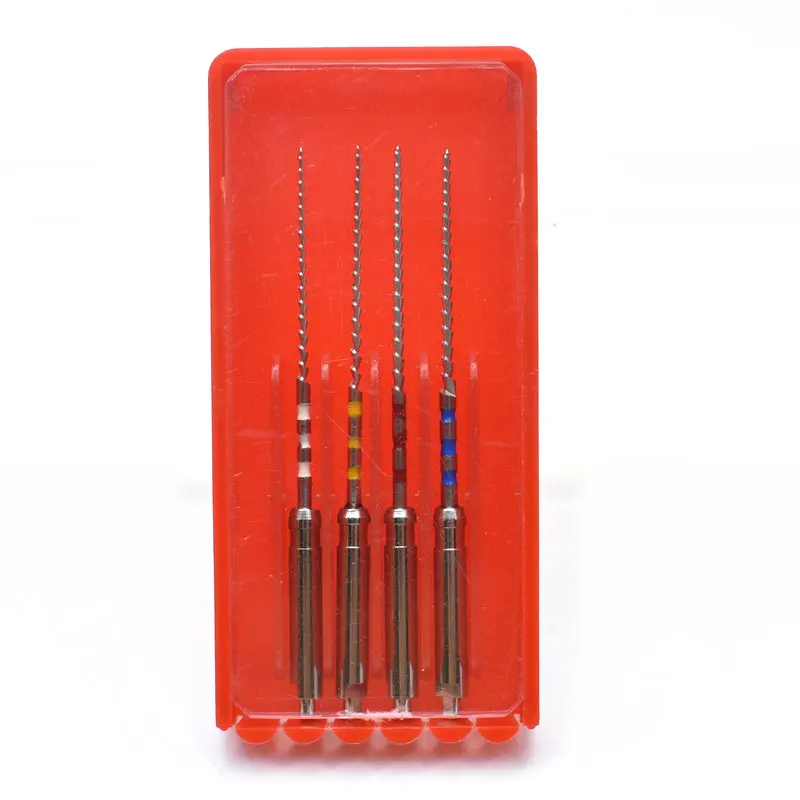 Dental Gutta Condensor Stainless Steel Plugger For Root Canal Filling Clinic Lab Material 4Pcs In Pack