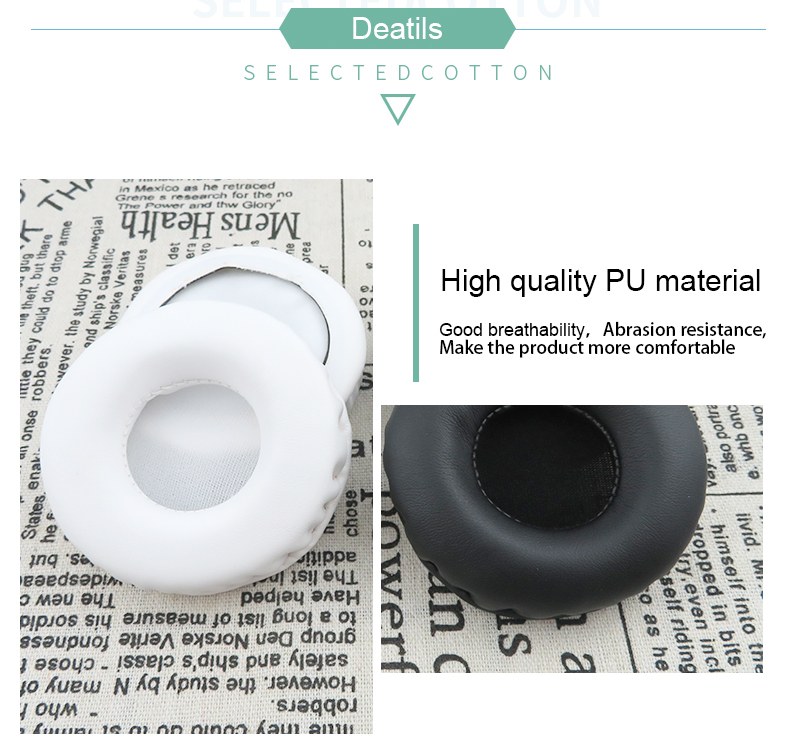 Earpads For Pioneer HDJ-CUE1 HDJ-CUE1BT CUE1 CUE1BT Headphone Replacement Headset Ear Pad PU Leather Sponge Foam