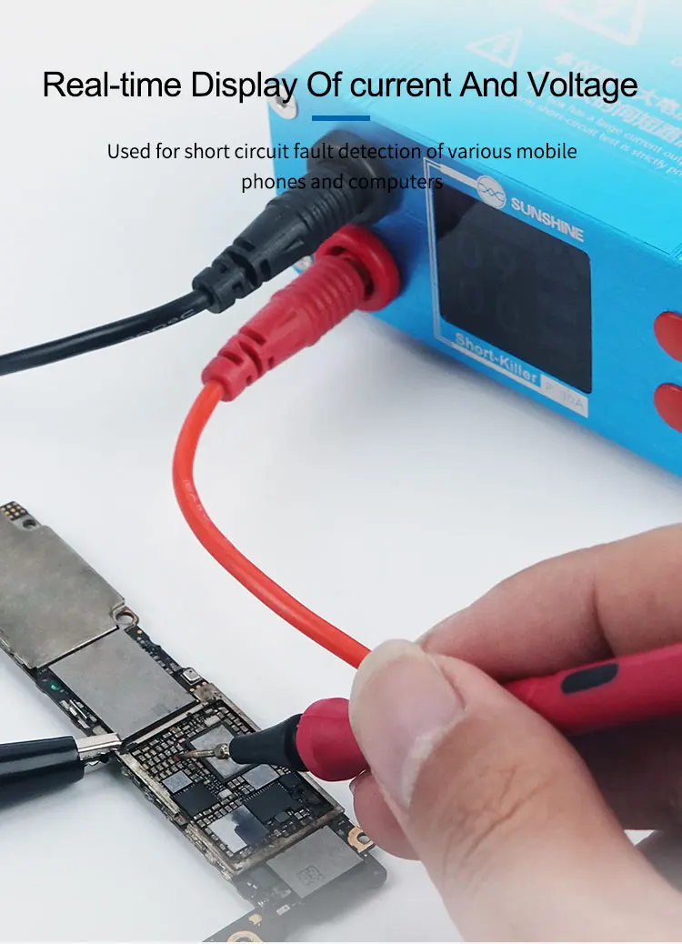 SUNSHINE P-30A High Quality Short killer Quickly Locate Faults For Short-Circuit Fault Detection Of Mobile Phones And Computers