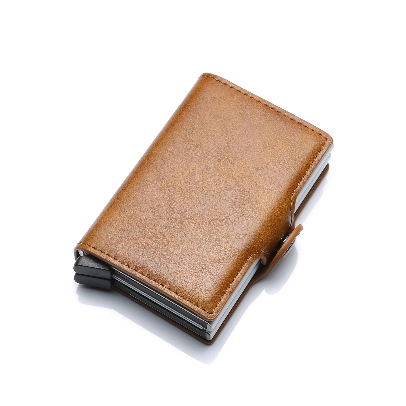 Rfid Men Card Wallets Free Name Engraving Carbon Fiber Slim Mini Wallet 14 Card Holders Small Money Bag Male Card Clips