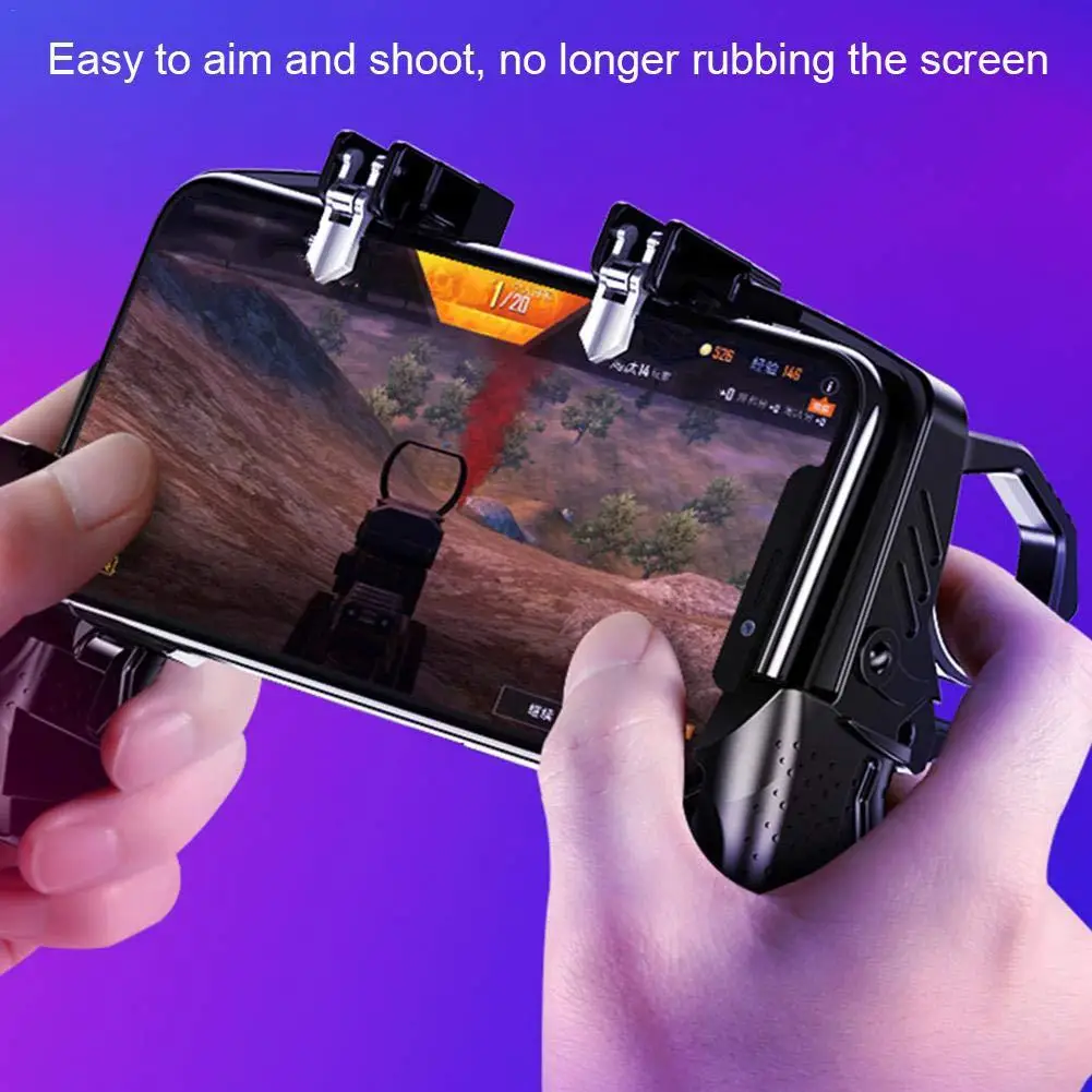 Control for Cell Phone Pubg Gamepad Joystick Android iPhone Trigger Mobile Game Pad Controller Hand Cellphone Wireless Pupg Pugb