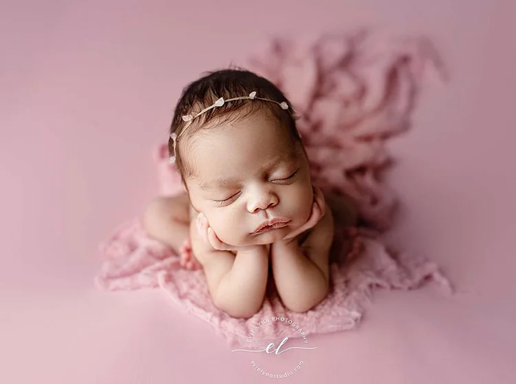 Newborn Photography Props Long Stretch Wrap Baby Natural Colours Swaddling Posing Jersey Knit Swaddle for Photo Props Layering