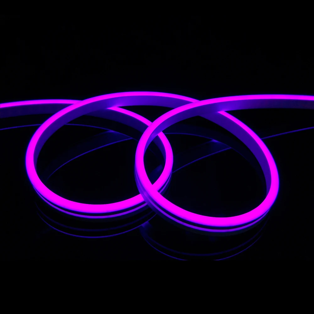5V 12V Led Neon Light Strip 5mm-6mm Narrow SMD 2835 120LEDs/M IP67 Waterproof Soft Light Bar Shape Decoration