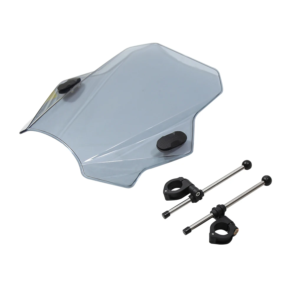 Motorcycle Windscreen Windshield Universal For Yamaha MT125 FZ1 FZ6 FZ8 FZ8N XJ6 MT-01 MT03 MT09 MT07