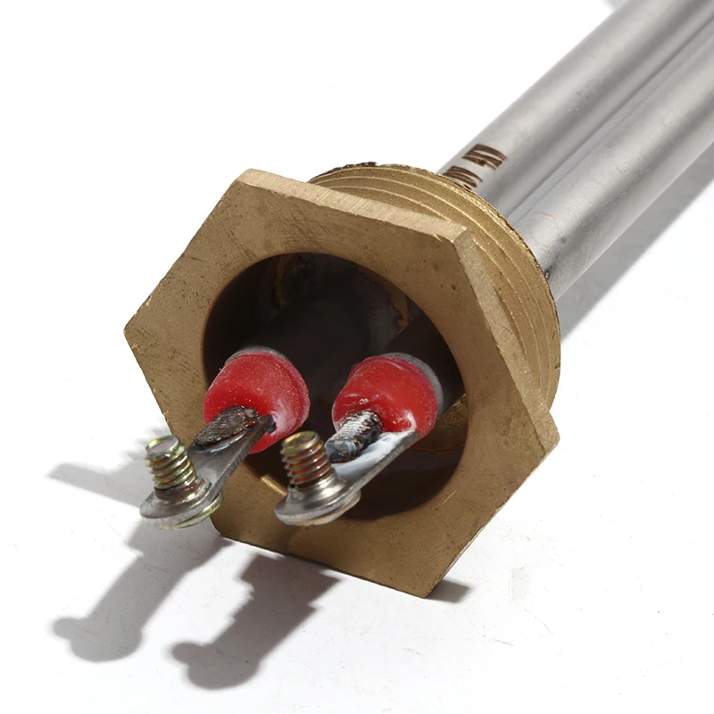 Lujinxun Stainless Steel Electrical Heating Element Booster Tube For Water Boiler ,1"/DN25/32mm, AC110V/220V/380V,1/2/3/4/6KW
