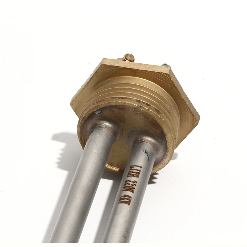 Lujinxun Stainless Steel Electrical Heating Element Booster Tube For Water Boiler ,1"/DN25/32mm, AC110V/220V/380V,1/2/3/4/6KW