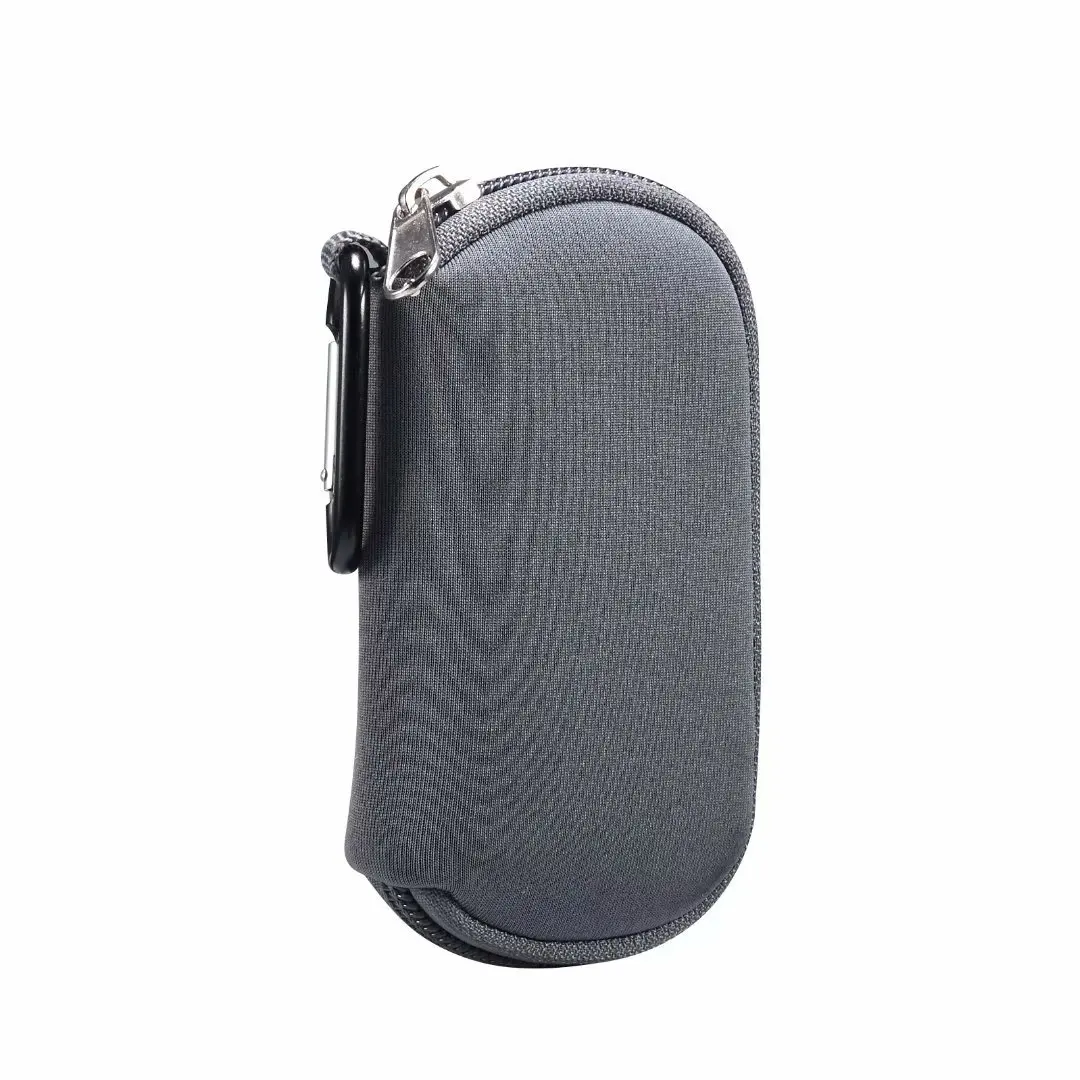 Neoprene Shockproof Mini Storage Bag Belt Clip Bluetooth Earphone Case For Airpods Pro 2 3 4 i12 TWS Cover Charger Car Key Pouch