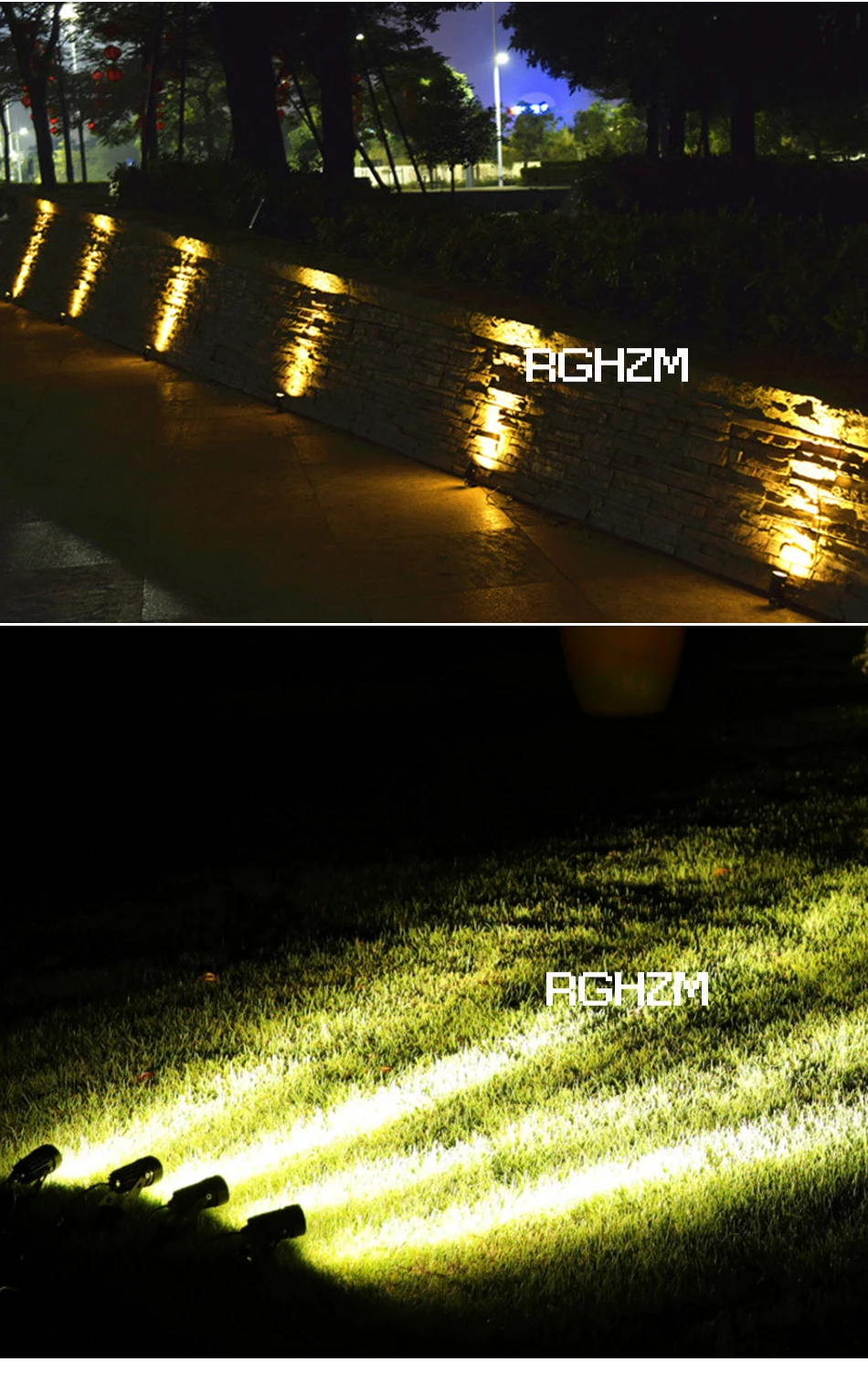 4/10pcs 1W 3W LED Garden Lanterns Waterproof Spike Lawn Lamp Outdoor Lighting Led Light Garden Path Spotlights AC110 220V DC12V