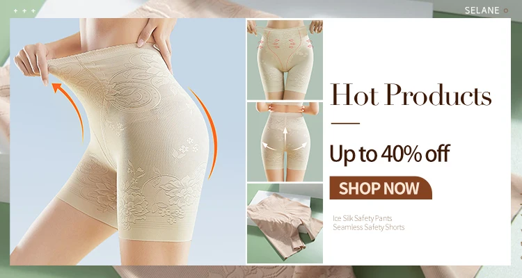 Flarixa Women's Seamless Shorts Safety Pants High Waist Large Size Ice Silk Boxer Panties Anti Friction Skirt Shorts