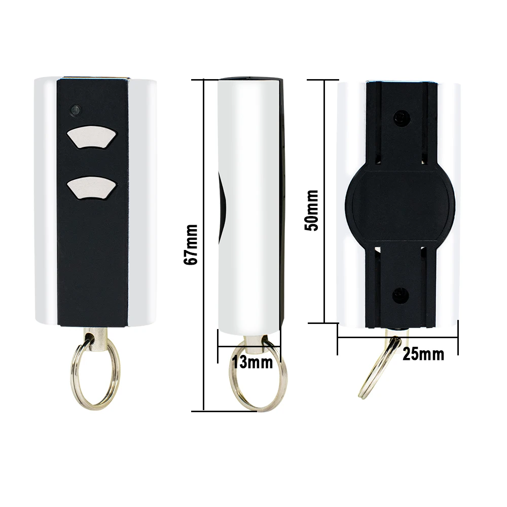 Normstahl / Crawford Standard Steel T433-4 Garage Remote Control RCU 433 2K 4K EA 433 2KS 4KS N002800 433MHz Rolling Code