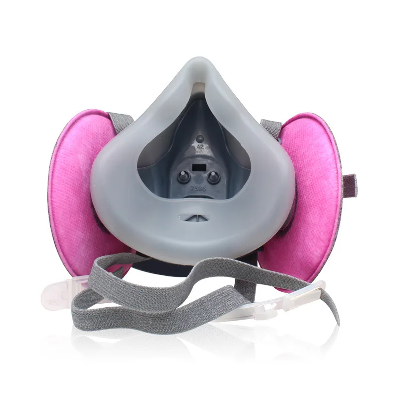 2pcs/Pack 502 Filter Adapter Fit For 2091/7093 Particulate Filter For 6200/7502/6800/5000 Series Gas Respirator Mask Accessories